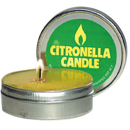 Picture of Coghlan's  Yellow Citronella Tub Type Candle w/ Single Wick 9075 69-8650                                                     