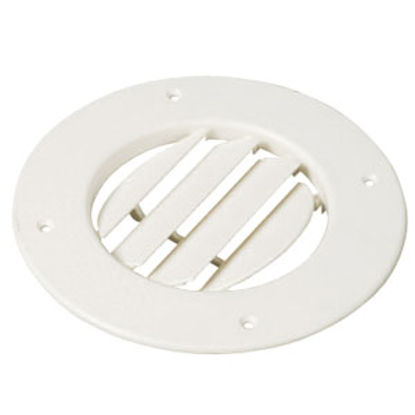 Picture of D&W INC.  White 6-1/2" Round 360 Deg Rotation Heating/ Cooling Register 8840WH 69-8753                                       