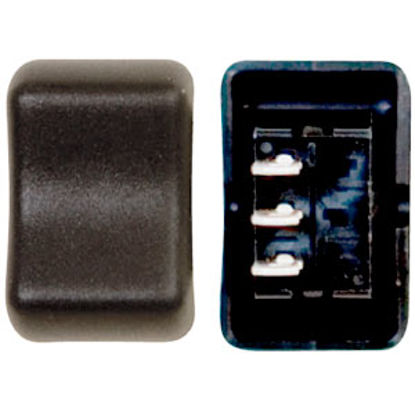 Picture of Diamond Group  Black 125V/ 16A SPDT Rocker Switch For Water Heaters DG2C26VP 69-8782                                         