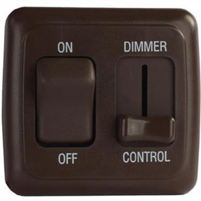 Picture of Diamond Group  Brown 15A/ 12V Dimmer Switch DGD3218VP 69-8840                                                                