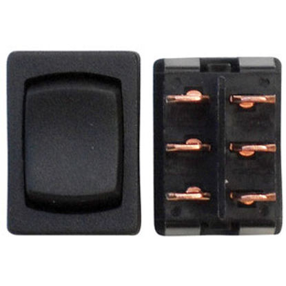 Picture of Diamond Group  3-Bag Black 125V/ 16A DPDT Rocker Switches For Water Pumps DG261PB 69-8852                                    