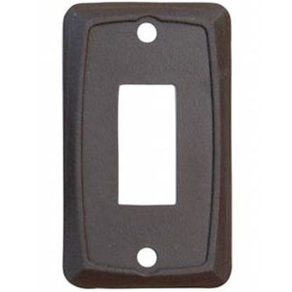 Picture of Diamond Group  3-Pack Brown Single Opening Switch Plate Cover DG118PB 69-8862                                                