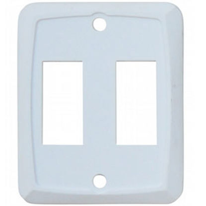 Picture of Diamond Group  3-Pack White Double Opening Switch Plate Cover DG201PB 69-8864                                                