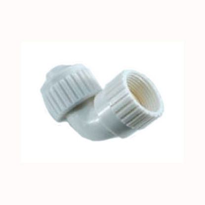 Picture of Flair-It  3/4" PEX x 3/4" FPT White Plastic Fresh Water 90 Deg Elbow 6813 69-9025                                            