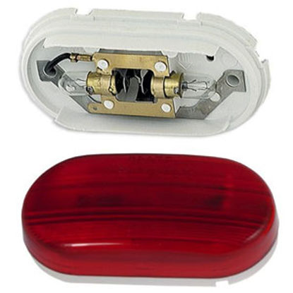 Picture of Grote  Red 4" x 2" Side Marker Light 45262 69-9062                                                                           