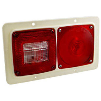 Picture of Grote  Red/Clear Tail Light Assembly 51042 69-9066                                                                           