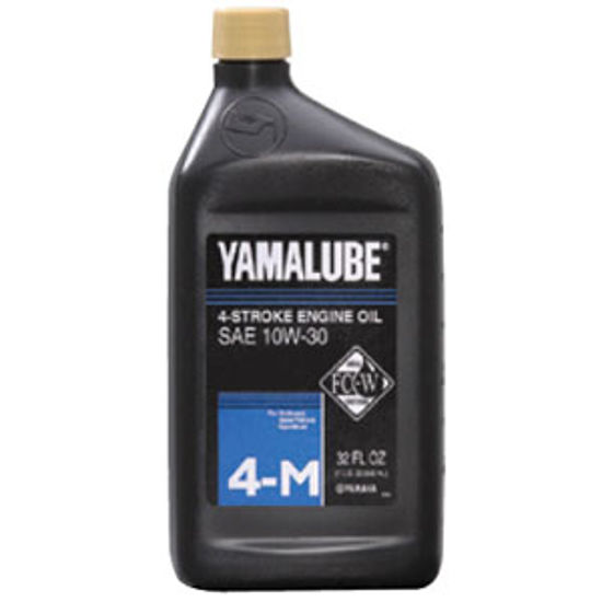 Picture of Yamaha Yamalube (R) 1 Qt Bottle Synthetic Blend Oil  69-9076                                                                 