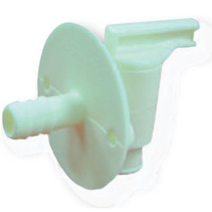 Picture of Lasalle Bristol  Flanged 3/8" Barb Plastic Drain Cock 73301 69-9260                                                          