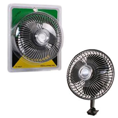Picture of Madison Accessories  Black 6"x9" 12V 2-Speed Oscillating Ceiling/ Dash Mount Fan 21011 69-9346                               