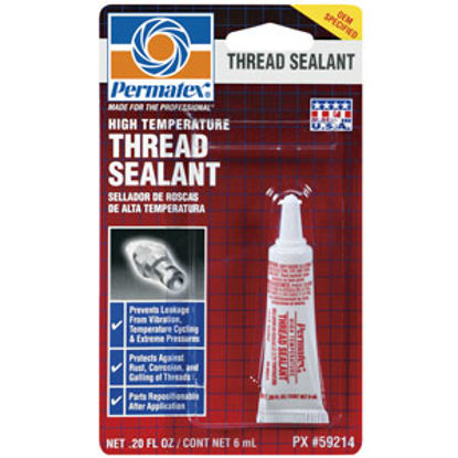 Picture of Permatex  6 Mil Tube High Temperature Thread Sealant 59214 69-9444                                                           