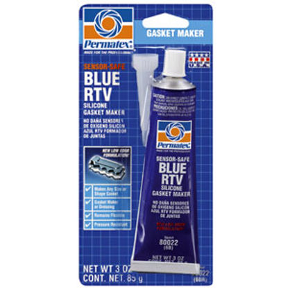 Picture of Permatex  3 oz Squeeze Tube Blue RTV Gasket Sealer 80022 69-9445                                                             