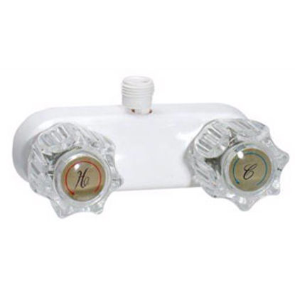 Picture of Phoenix Faucets  4" White Plastic Shower Valve w/Clear Knobs PF223242 69-9477                                                