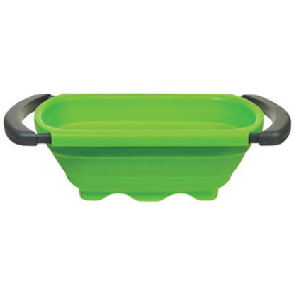 Picture of Progressive Int'l Prepworks (R) 6 Qt Green Polypropylene Plastic Colander Kitchen Bowl CC-130 69-9546                        