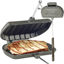 Picture of Rome  8"x4"Head/22"L Cast Iron Panini Press Campfire Cookware w/ Handle 1305 69-9714                                         