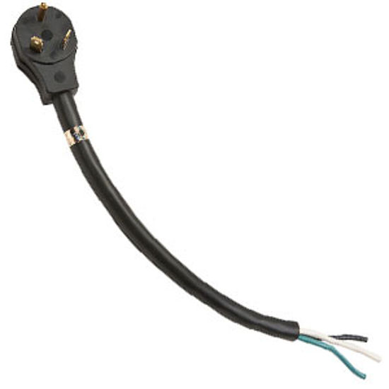 Picture of Surge Guard  30' 30A Black Power Cord w/T Pull Handle 30A30MOST 69-9933                                                      