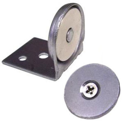 Picture of Leisure Products Canada LPC (TM) 40 lb Pull 90 Deg Mount 1" Magnetic Cabinet Latch PM2001L 70-2780                           