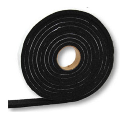 Picture of AP Products  Black 50' x 3/4" x 5/16" Weather Stripping 018-5163450 70-3014                                                  