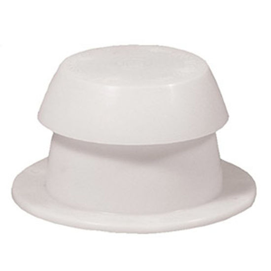 Picture of Heng's  White 2" Plumbing Vent w/Cap 10001-C 70-4724                                                                         