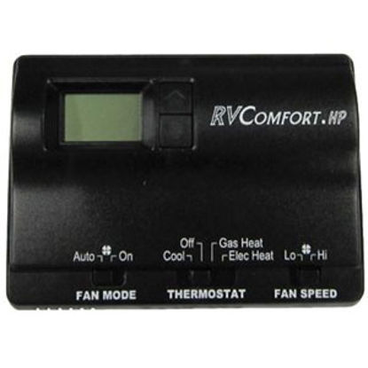 Picture of Coleman-Mach  Black Single Stage Heat Digital Wall Thermostat 8530-3381 70-8892                                              