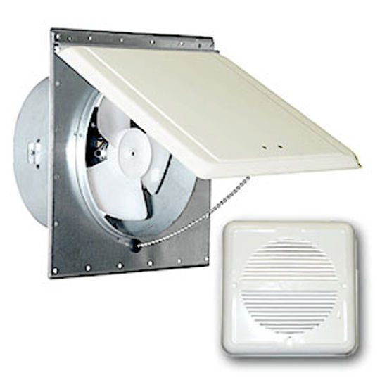 Picture of Ventline  Polar White Square Wall Vent V2215-21 70-9899                                                                      