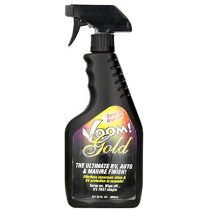 Picture of Wheel Masters Voom (TM) Gold 32 oz Bottle Liquid Polishing Compound  71-0062                                                 