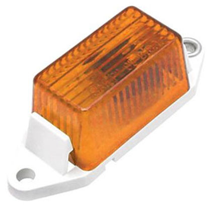 Picture of Diamond Group  Amber 3-1/8"W x 1"H Side Marker Light WP-S-94A 71-2573                                                        