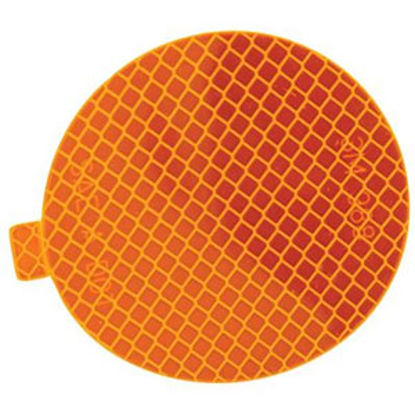 Picture of Diamond Group  3" Round Amber Stick-On Reflector WP11-0000 71-2592                                                           