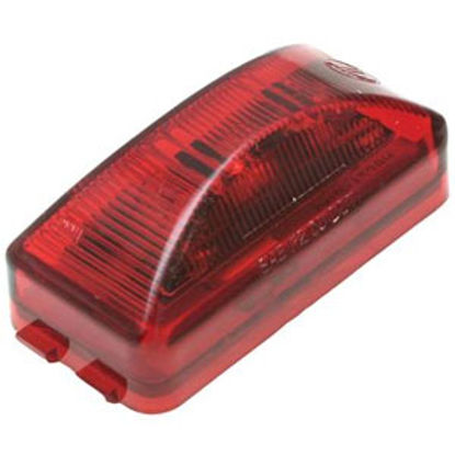 Picture of Diamond Group  Red 2-1/2"W x 1-1/4"H x 7/8"Thick LED Side Marker Light WP-1239RF 71-2597                                     