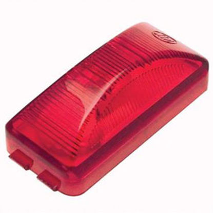 Picture of Diamond Group  Red 2-1/2"W x 1-1/4"H x 7/8" Thick Side Marker Light WP-1258RF 71-2599                                        