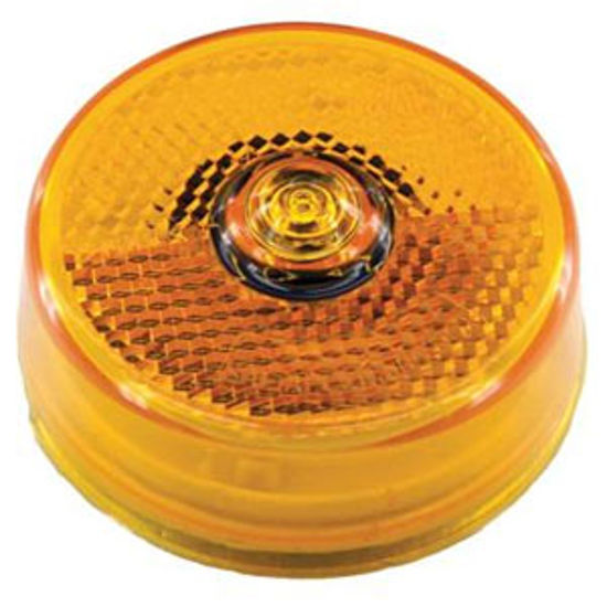Picture of Diamond Group  Amber 2-1/2"Dia x 1-1/8"H LED Side Marker Light WP14-0065A 71-2602                                            