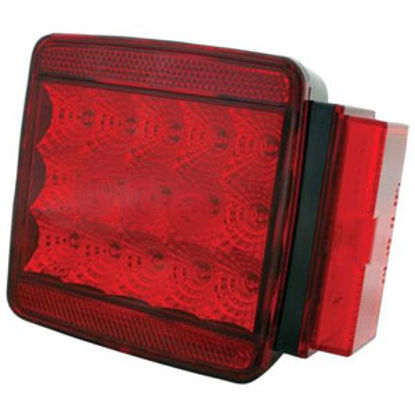 Picture of Diamond Group  Red 4-1/2"x5-3/8" 15 LED Stop/ Turn/ Indicator Light WP15-0077 71-2609                                        