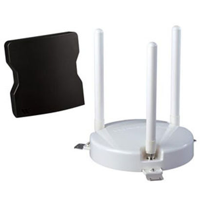 Picture of Winegard ConnecT (TM) Black LAN WiFi Range Extender w/25' Cable WF-3000 71-4287                                              