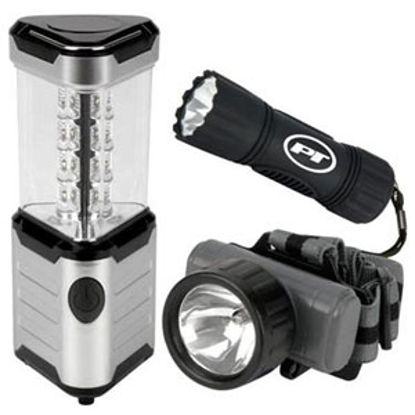 Picture of Performance Tool  4-Piece LED Flashlight & Lantern W2341 71-4726                                                             