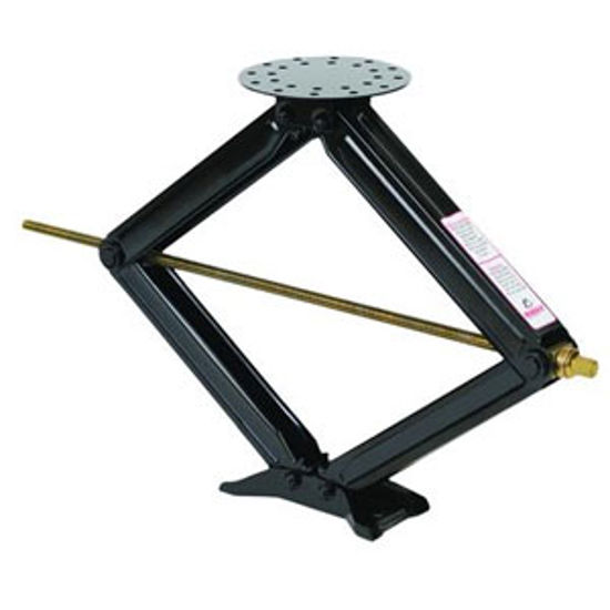 Picture of Husky Towing  2-Pack 5,000 Lb 30" Max Stabilizer Scissor Jack w/ Crank Handle 88124 71-5270                                  