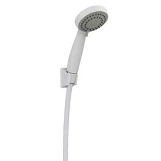Picture of Empire Brass  White 3-Function Large Shower Head w/ 60" Hose CRD-UP-APS70W 71-5697                                           