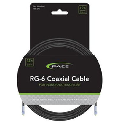 Picture of Pace  12Ft Coaxial Cable 135-012 72-0319                                                                                     