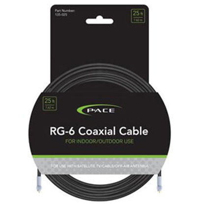 Picture of Pace  25Ft Coaxial Cable 135-025 72-0320                                                                                     