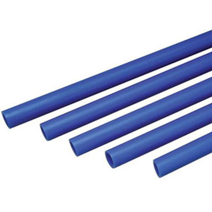 Picture of Zurn Pex  Blue 1/2" X 10' Straight PEX Pipe  72-0354                                                                         