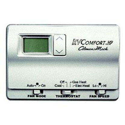Picture of Coleman-Mach  White Single Stage Heat Only Digital Wall Thermostat 8530A3451 72-0390                                         