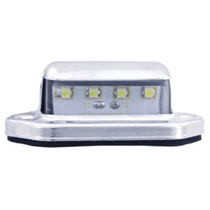 Picture of Diamond Group  Screw Mount LED License Plate Light L10-0001 72-0653                                                          