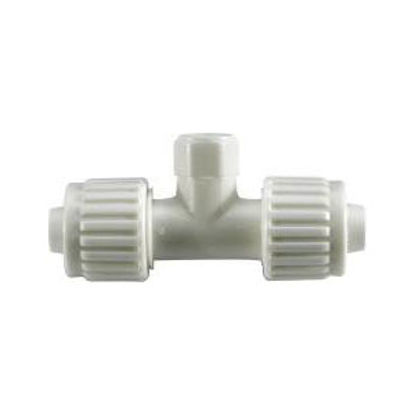 Picture of Flair-It  1/2"PEX x 1/2"PEX x 1/8"FPT Ice Maker Water Tube Fitting For Flair-It (TM) 16834 72-0774                           