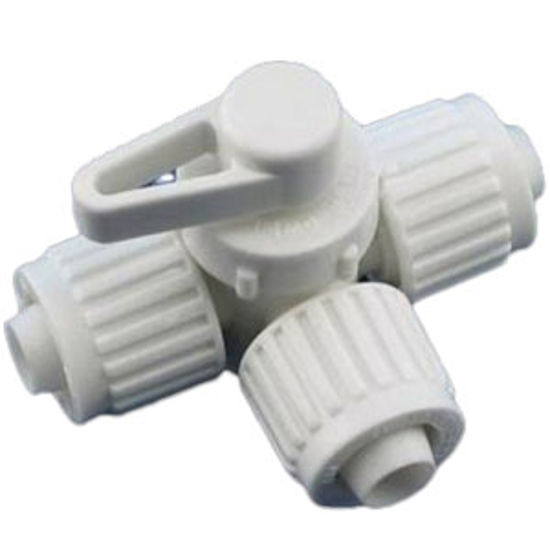 Picture of Flair-It  1/2" PEX Plastic Fresh Water By-Pass Valve 16914 72-0816                                                           
