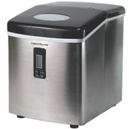Picture of Contoure  Stainless Steel Portable 120V/15A 1.8lb Capacity Ice Machine RV-150SS 72-1392                                      