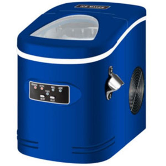 Picture of Contoure  Blue Portable 120V/15A 2lb Capacity Compact Ice Machine RV-145BL 72-5393                                           