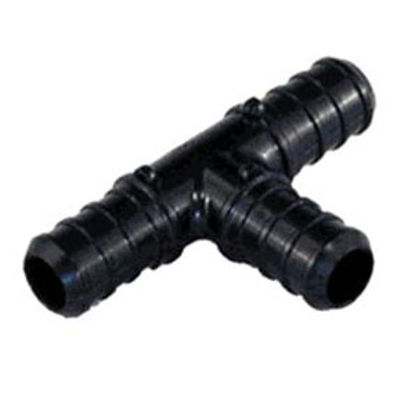 Picture of BestPEX  1/2" PEX Black Plastic Fresh Water Tee 28820 88-9211                                                                