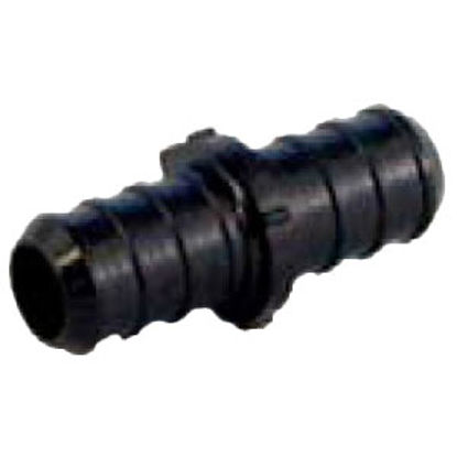 Picture of EcoPoly Fittings  3/4" PEX Black Plastic Fresh Water Straight Fitting 28846 88-9271                                          