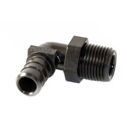 Picture of Flair-It  3/4" PEX x 3/4 MPT Black Fresh Water Adapter Fitting 28809 88-9310                                                 