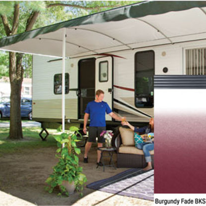 Picture of Lippert Solera Destination 16'L X 9' 8"Ext Spring Assist Patio Awning w/Black Solera Shield V000334859 90-2164               