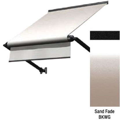 Picture of Lippert Solara Sand Fade Vinyl 54"L X 18"Ext Manual Window Awning V000335057 90-2301                                         
