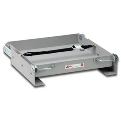 Picture of Kwikee  18-5/16"L x 24-9/16"W x 3-3/16"H Steel Battery Tray for 1-8 Batteries 366499 90-7793                                 